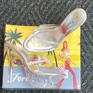 Clear High Heels